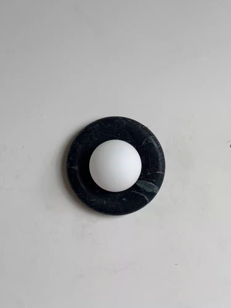 Stone Series Round Wall Sconce