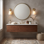 Tapered Alabaster Glass Sconce