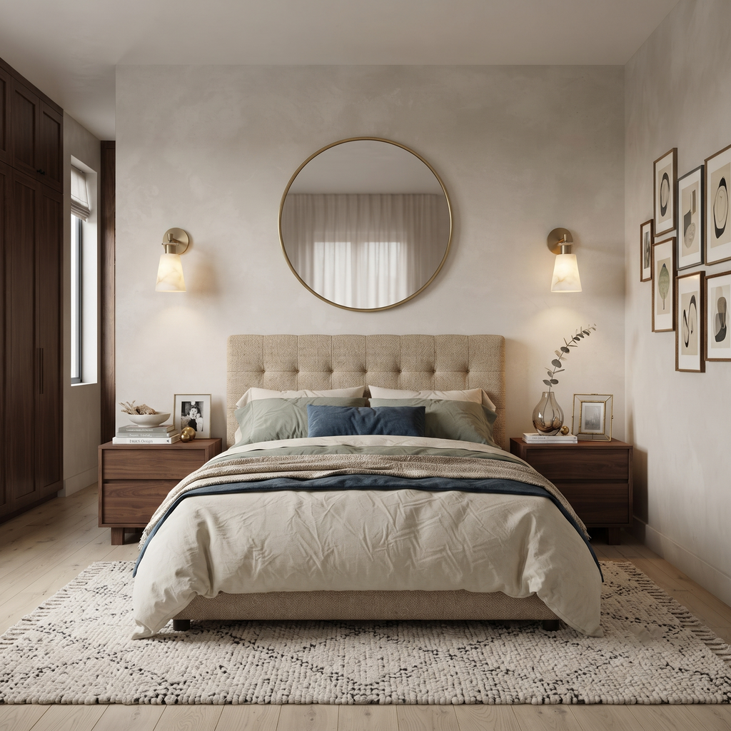 Tapered Alabaster Glass Sconce