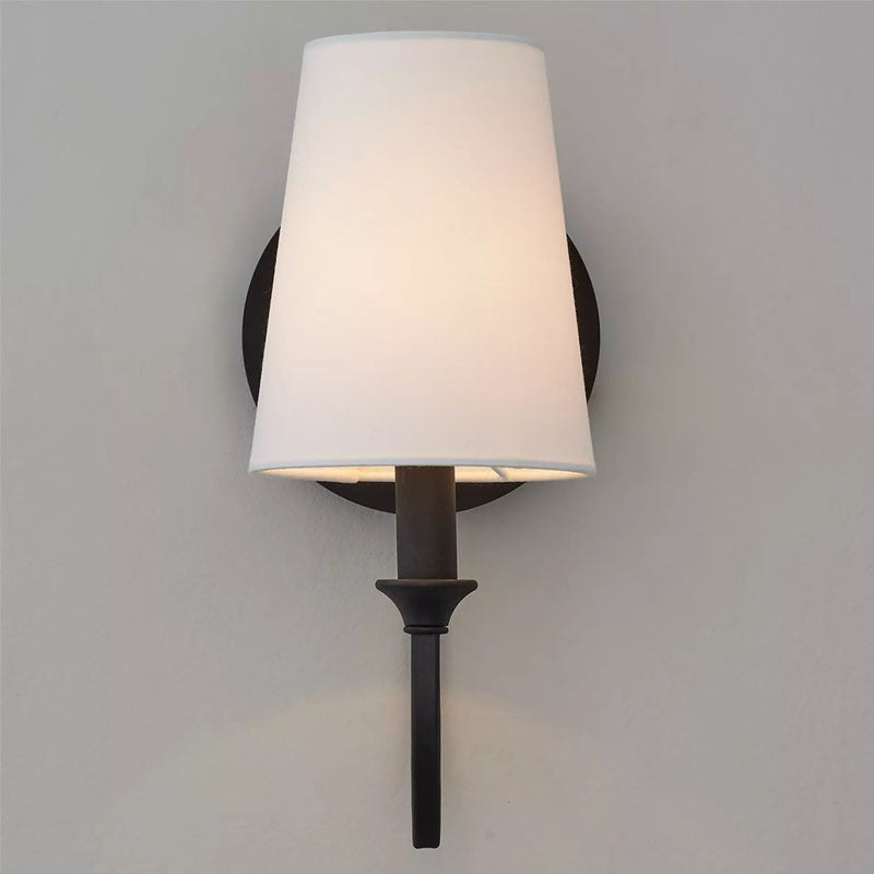 Thalia Linen Dual Wall Sconce
