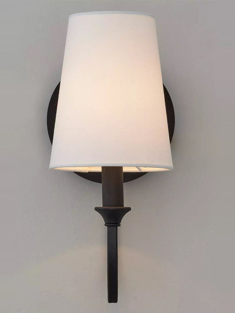 Thalia Linen Dual Wall Sconce