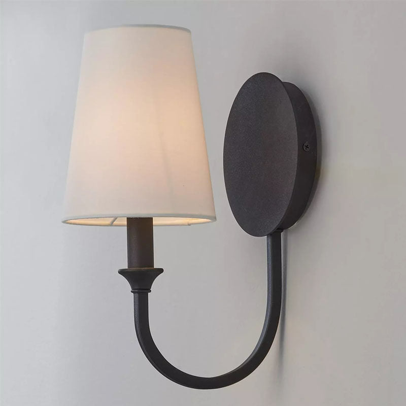 Thalia Linen Dual Wall Sconce