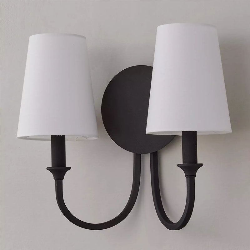 Thalia Linen Dual Wall Sconce