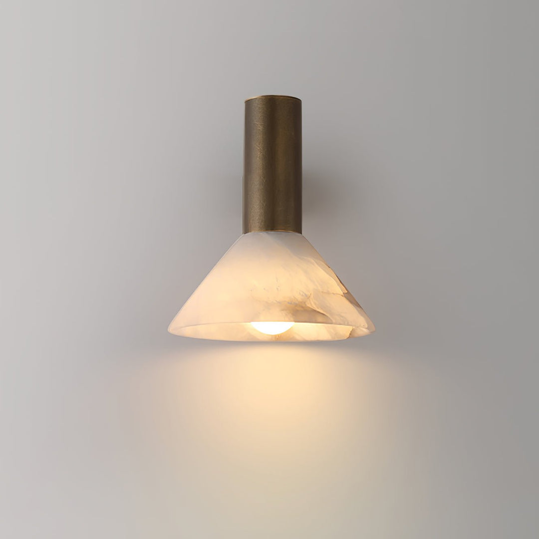 Torres Alabaster Cone Sconce