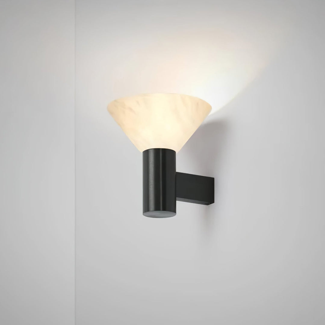 Torres Alabaster Cone Sconce