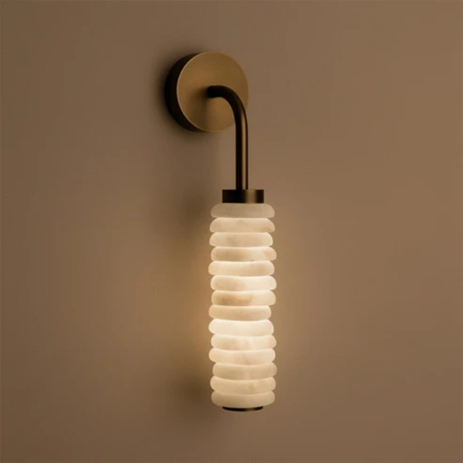 Totem Alabaster Wall Lamp