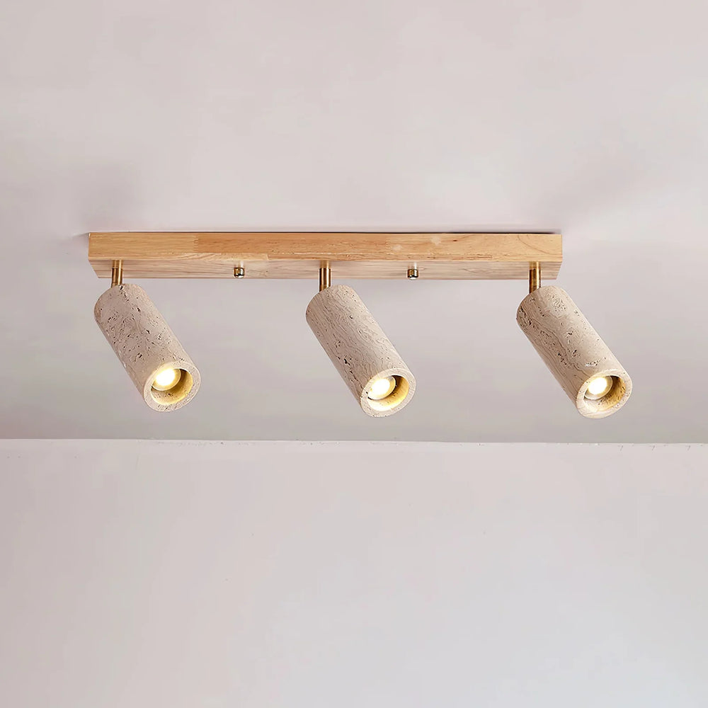 Travertine Ceiling Light