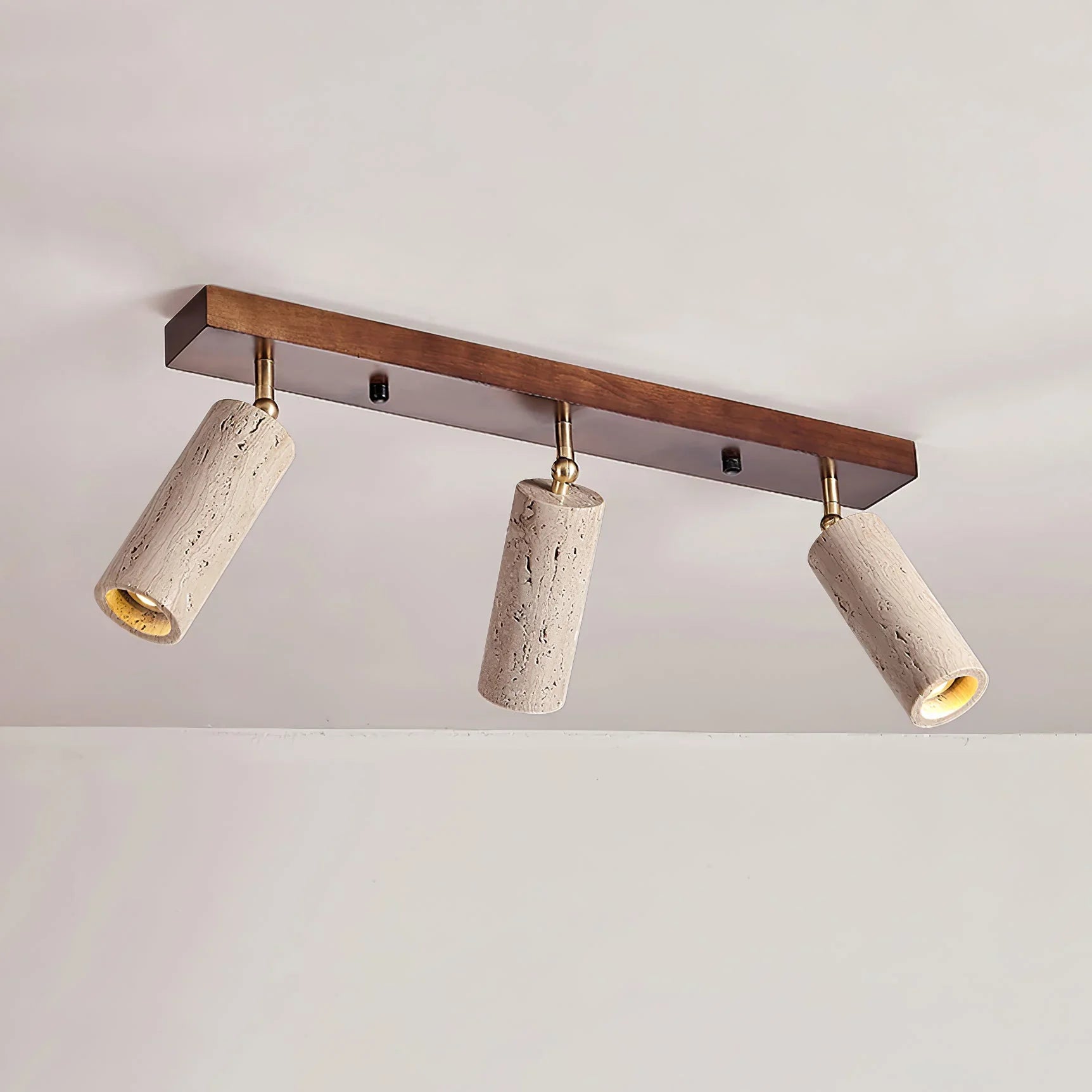 Travertine Ceiling Light