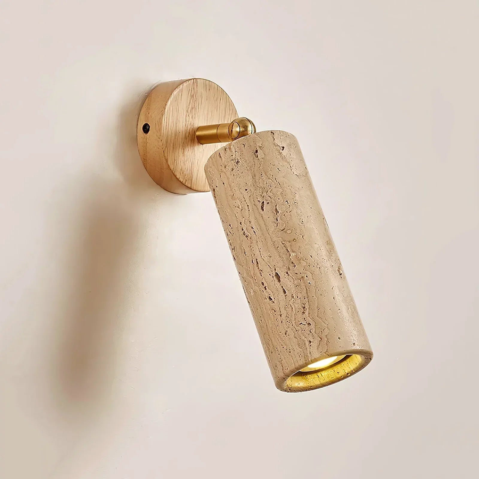 Travertine Mireille Wall Lamp