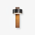 Travertine Walnut LED Sconce