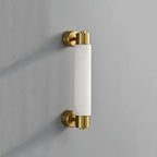 Tube Alabaster Cylinder Wall Lamp