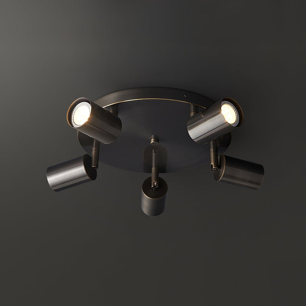 Vance Brass  Directional Flush Mount