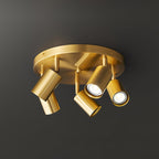 Vance Brass  Directional Flush Mount