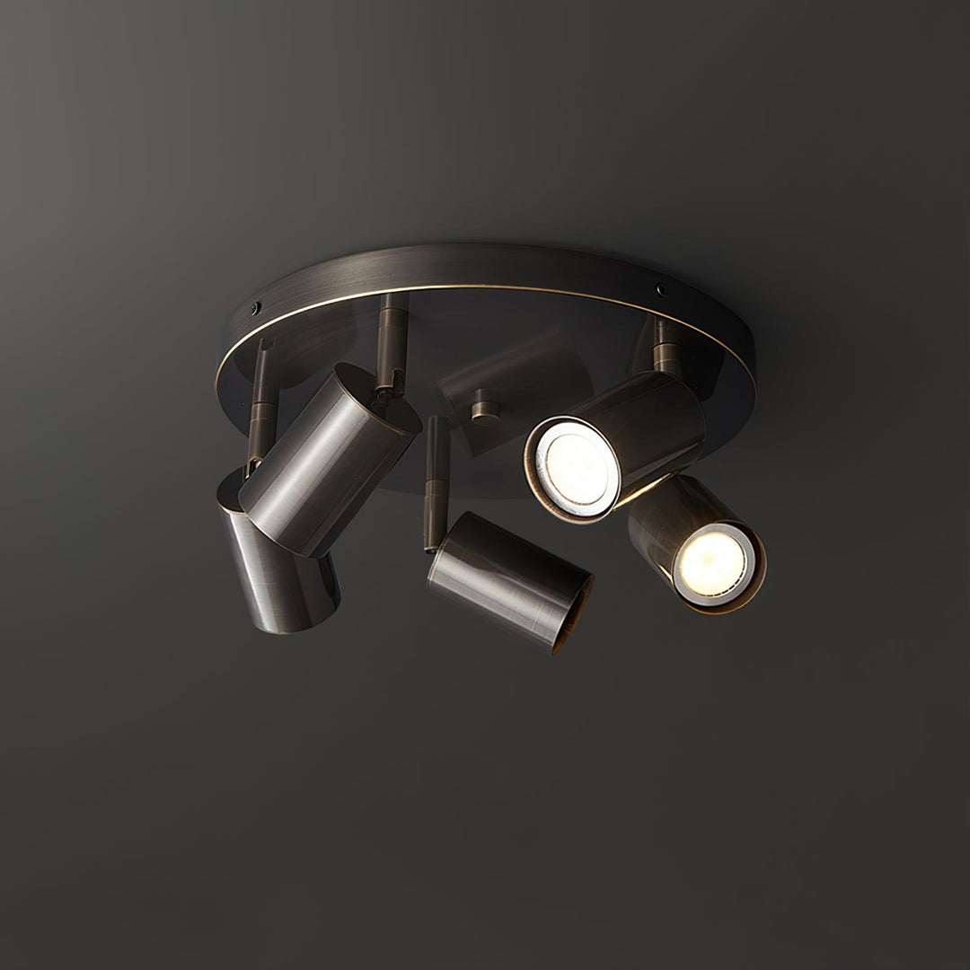 Vance Brass  Directional Flush Mount