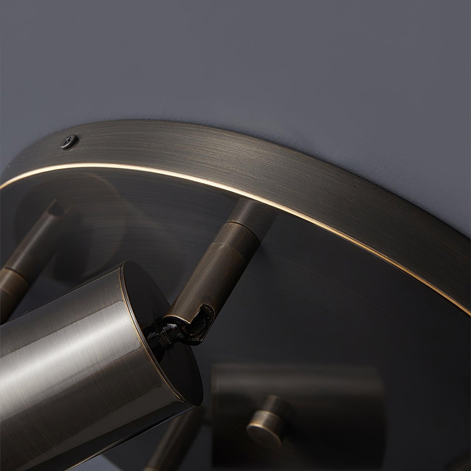 Vance Brass  Directional Flush Mount