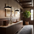 Vector Dark Dome Pendant Light
