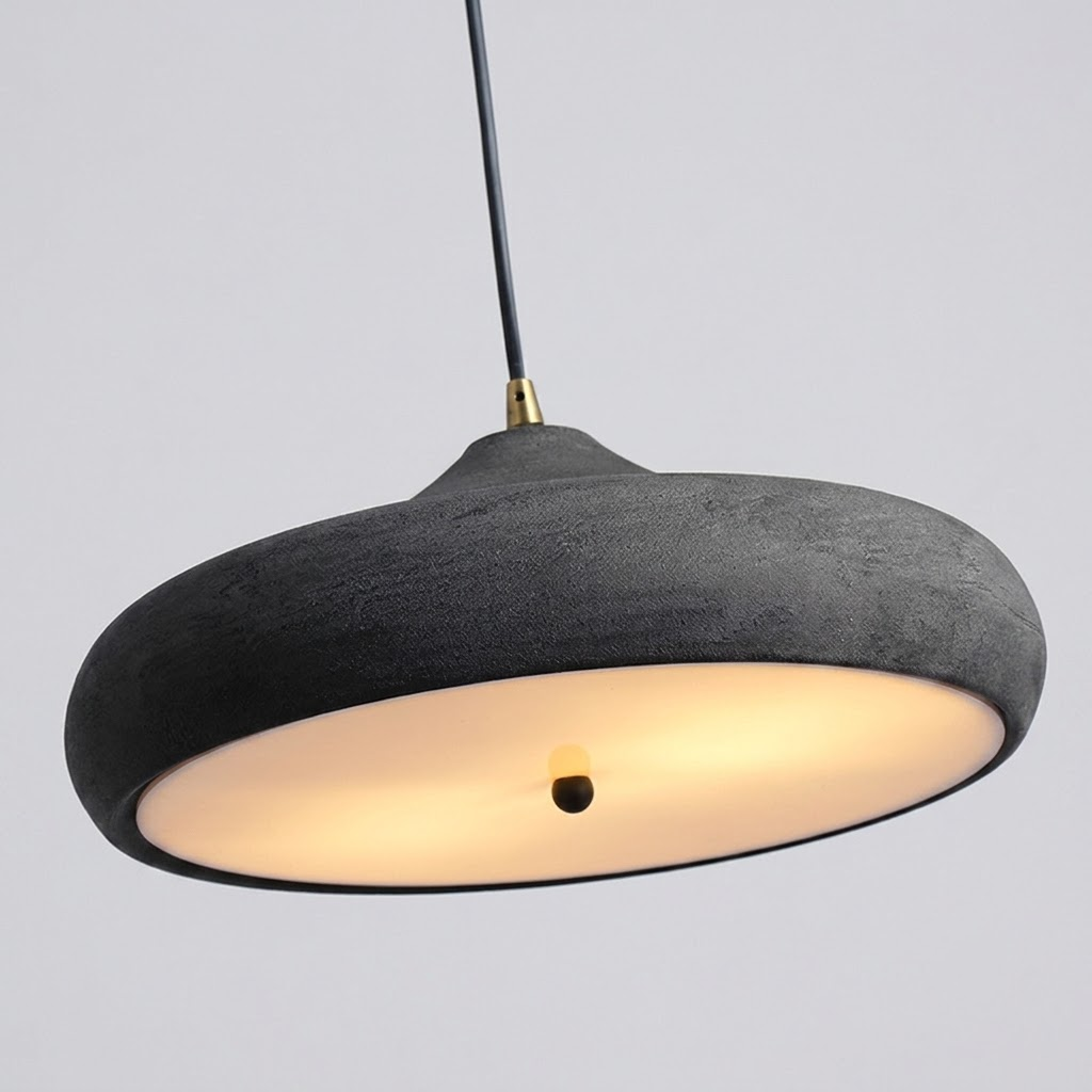Vector Dark Dome Pendant Light