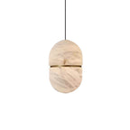 Velo Capsule Alabaster Pendant Lamp