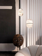 Velo Capsule Alabaster Pendant Lamp