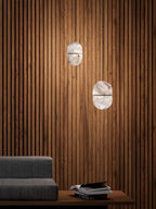 Velo Capsule Alabaster Pendant Lamp