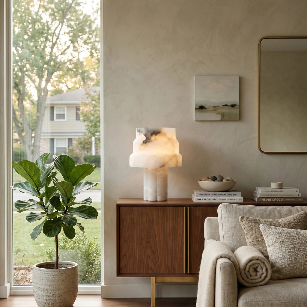 Verona Alabaster Table Lamp