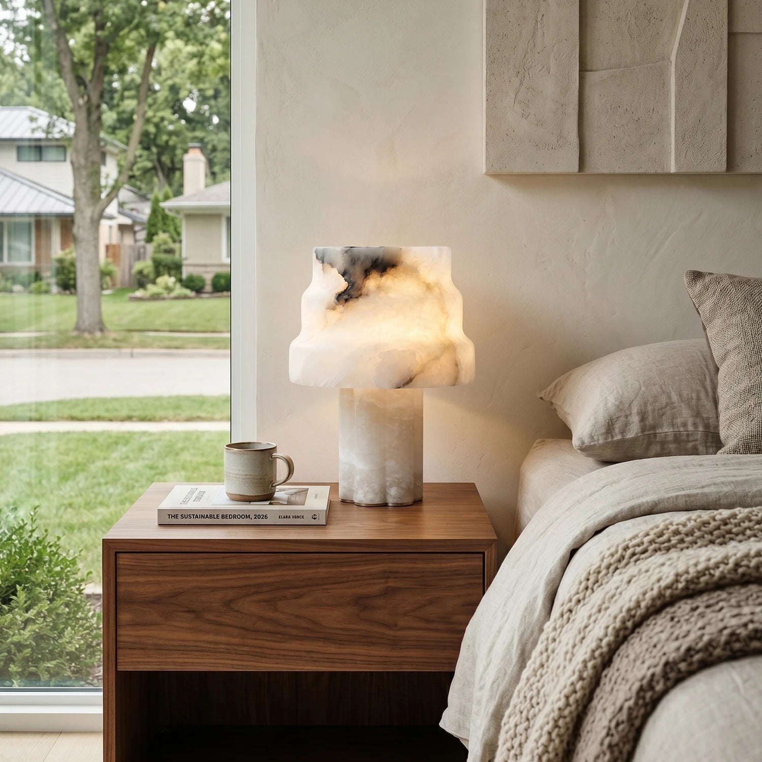 Verona Alabaster Table Lamp