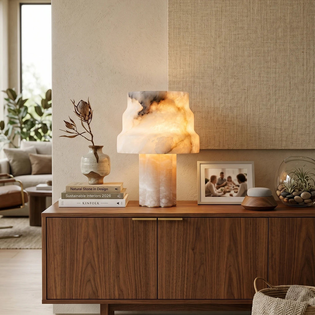 Verona Alabaster Table Lamp