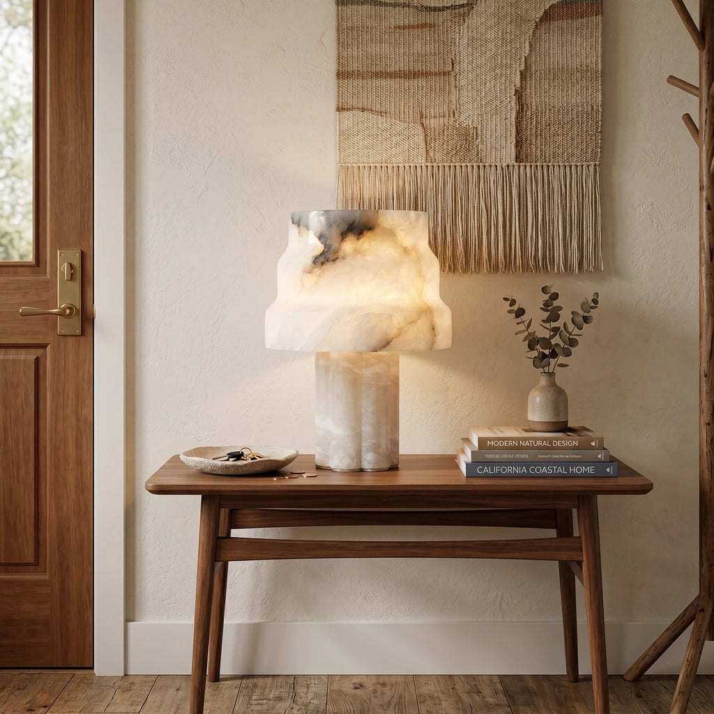 Verona Alabaster Table Lamp