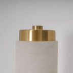 Vertical Alabaster Wall Lamp