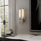 Vertical Alabaster Wall Lamp