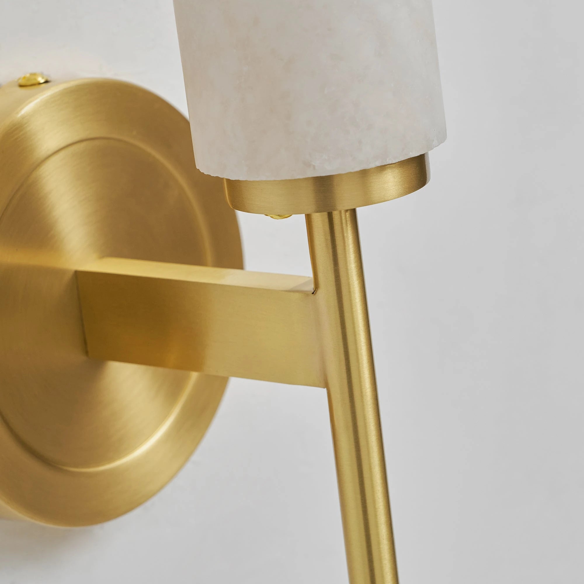Vertical Alabaster Wall Lamp