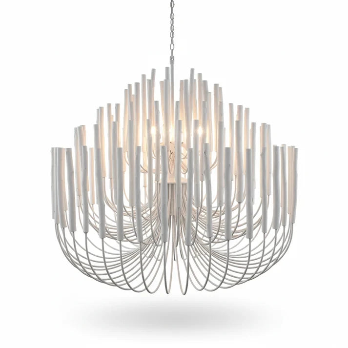 Vertical Coral Cluster Chandelier