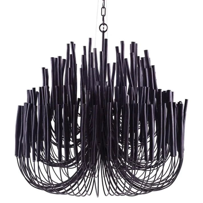 Vertical Coral Cluster Chandelier