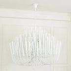 Vertical Coral Cluster Chandelier