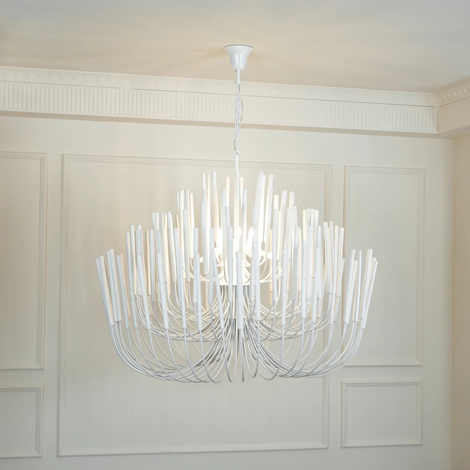 Vertical Coral Cluster Chandelier
