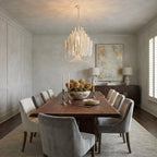 Vertical Coral Cluster Chandelier