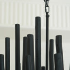 Vertical Coral Cluster Chandelier