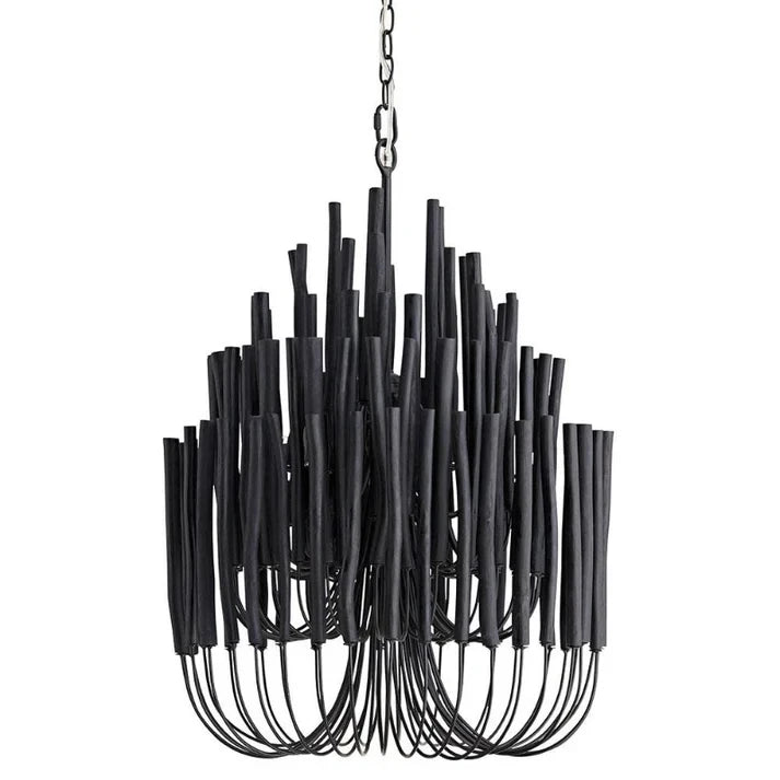 Vertical Coral Cluster Chandelier