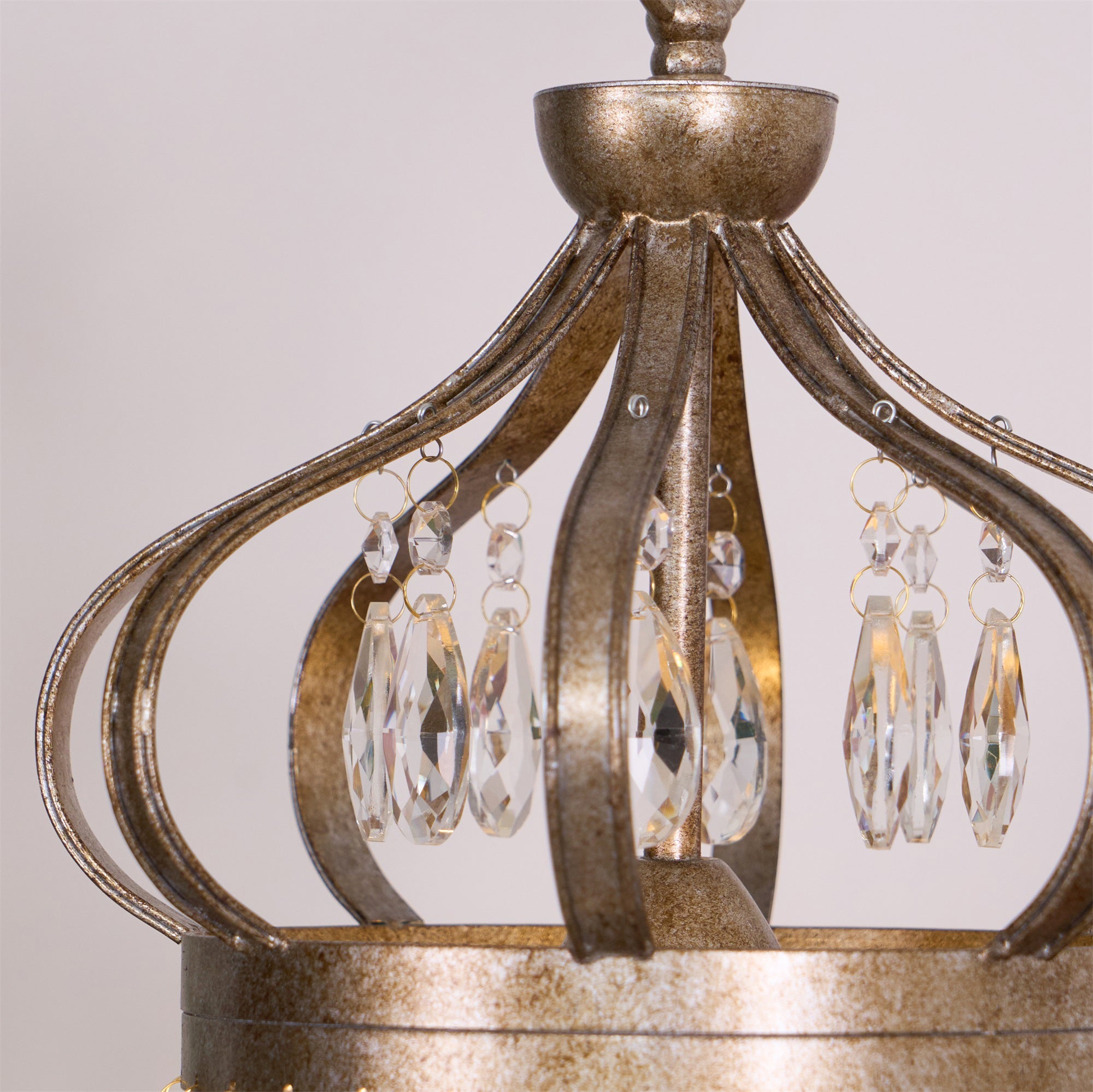 Vintage Silver Crown Pendant