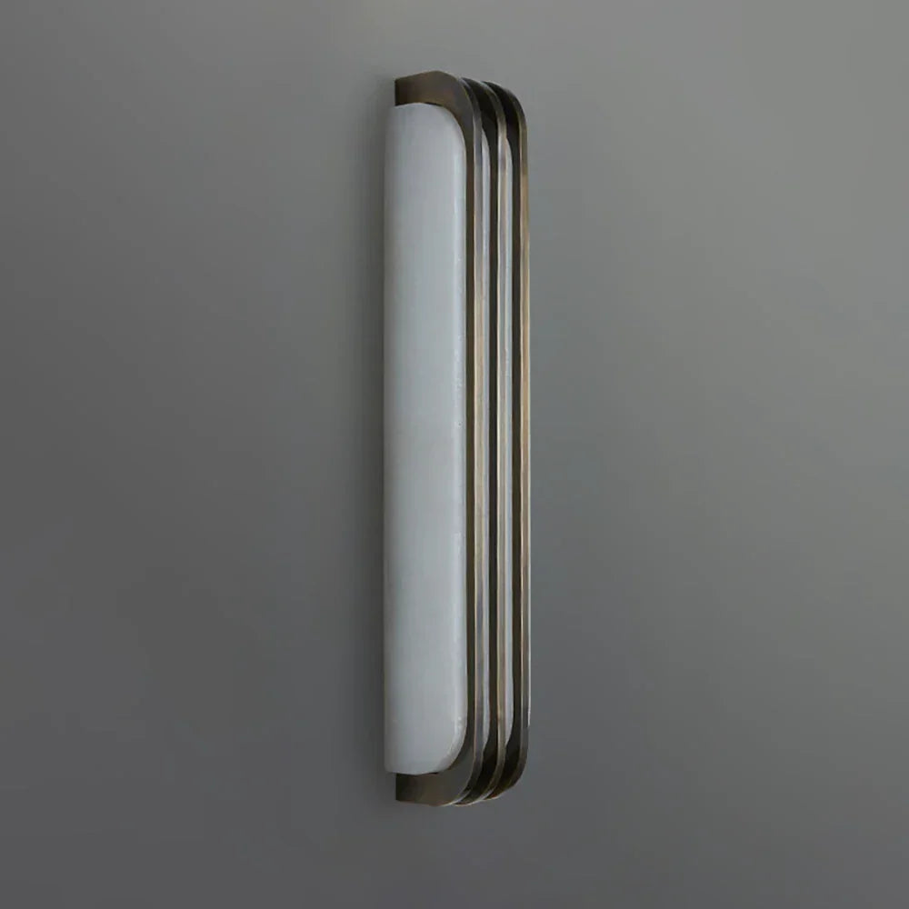 Virex Alabaster Layered Wall Sconce