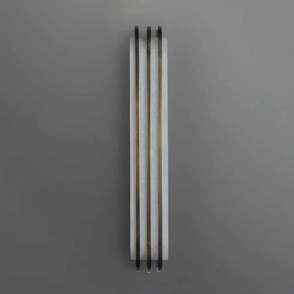 Virex Alabaster-Wandleuchte mit Schichten