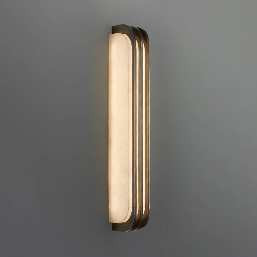 Virex Alabaster Layered Wall Sconce