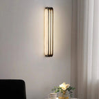 Virex Alabaster Layered Wall Sconce