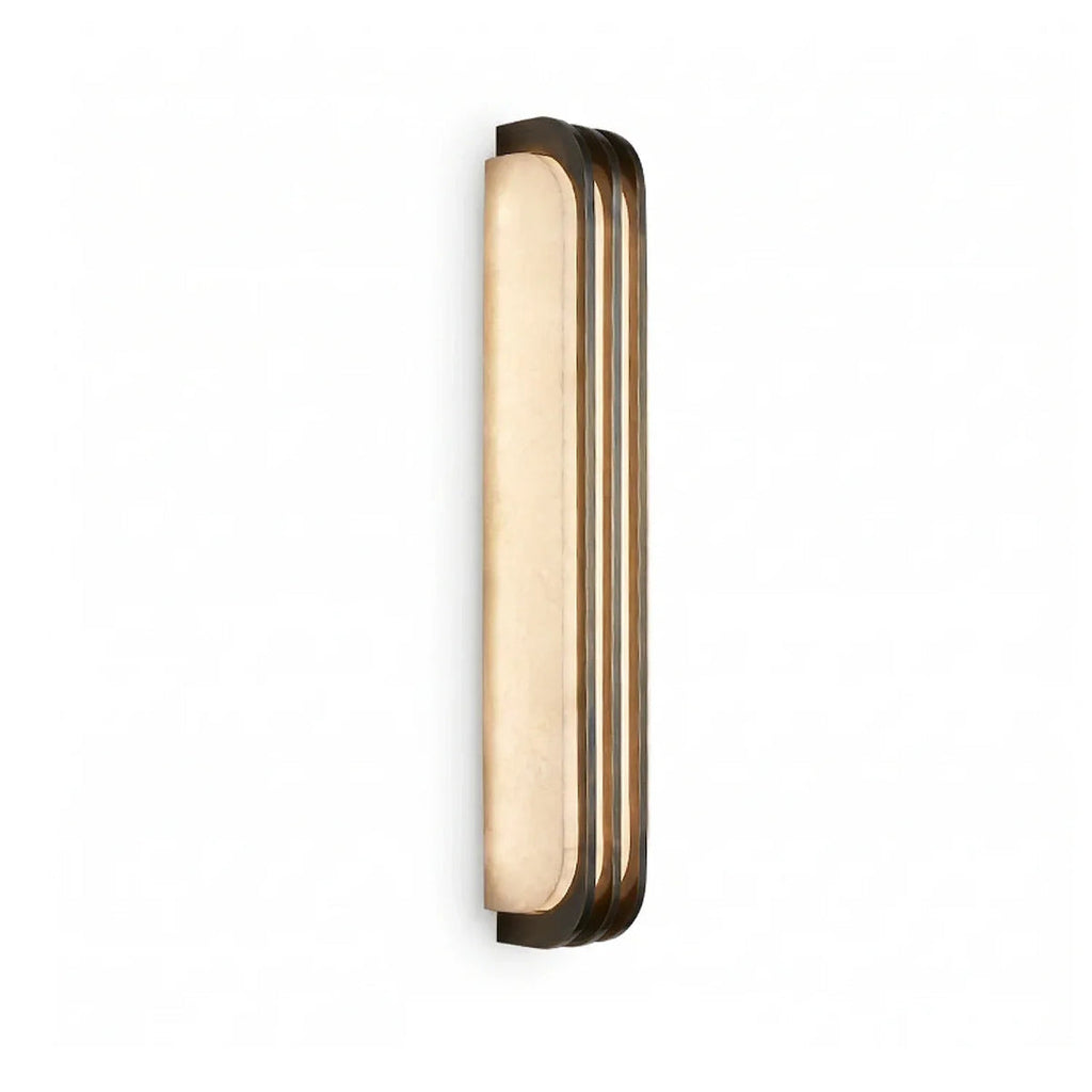 Virex Alabaster Layered Wall Sconce