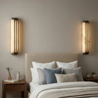 Virex Alabaster Layered Wall Sconce