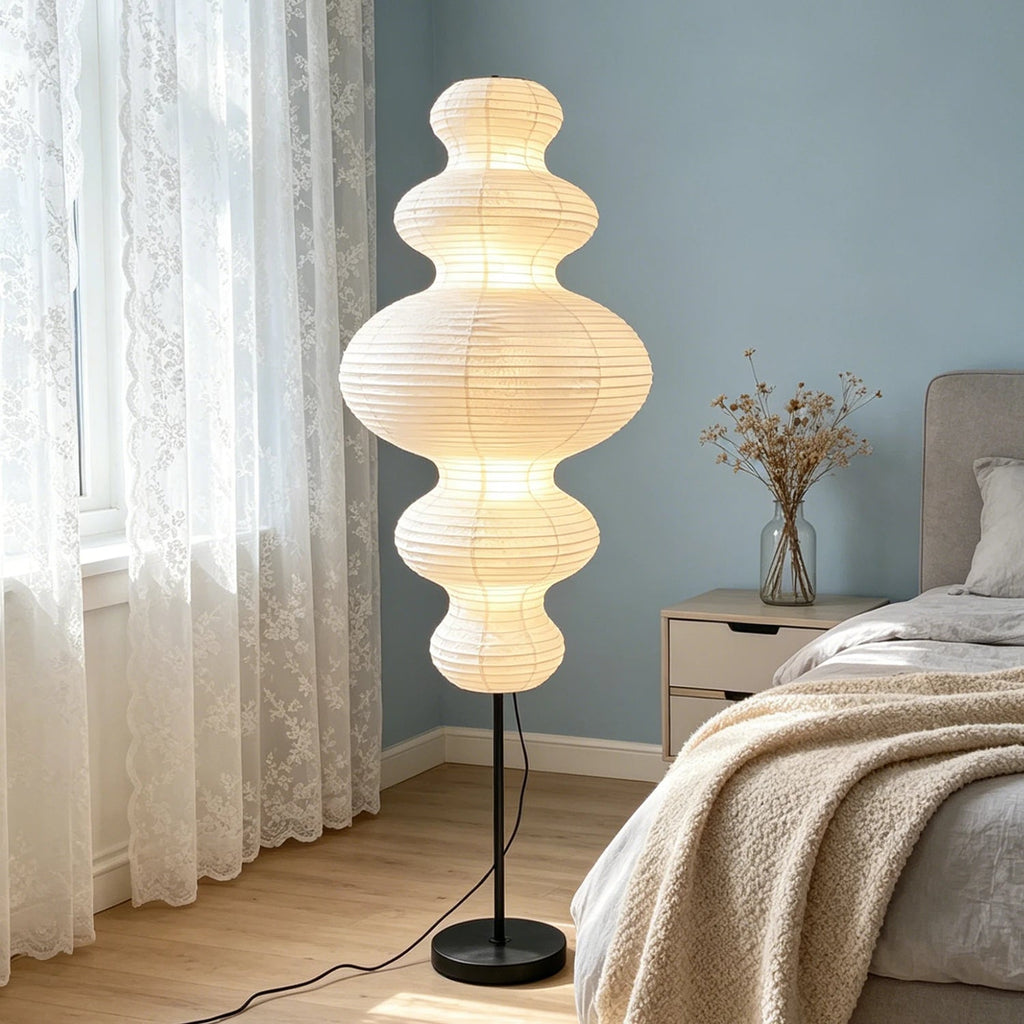 Washi Paper Akari E Floor Lamp