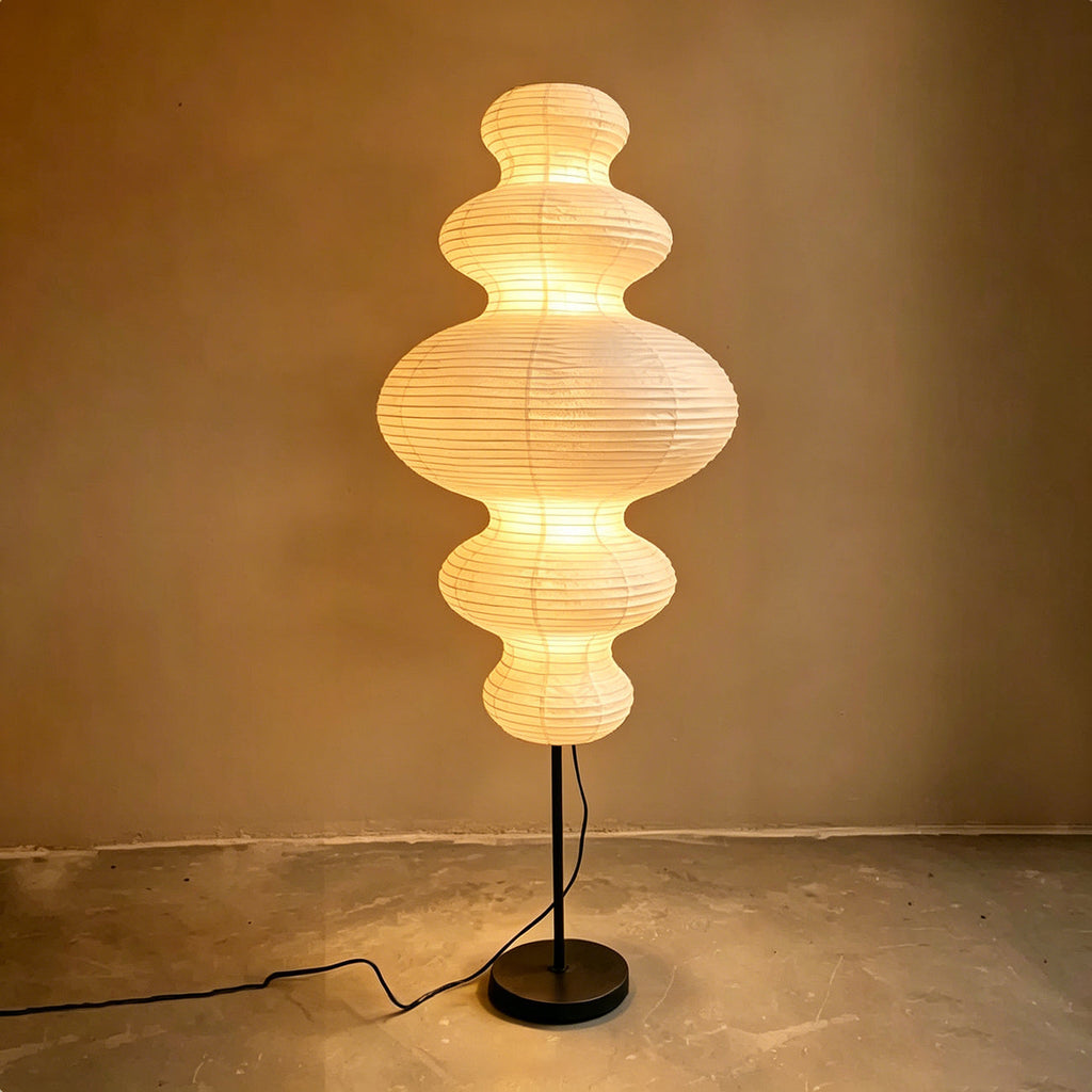 Washi Paper Akari E Floor Lamp