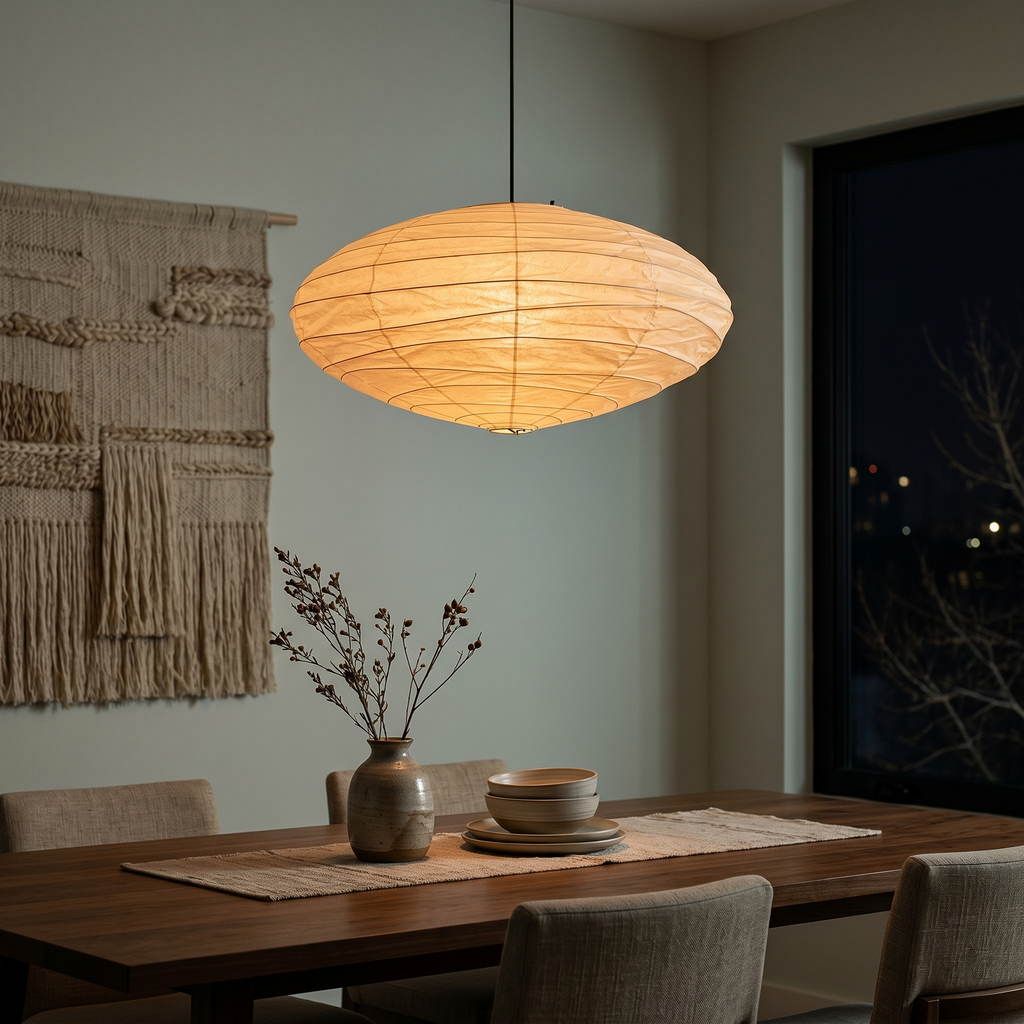 Washi Paper EN Akari Pendant Light
