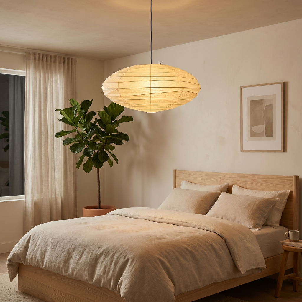 Washi Paper EN Akari Pendant Light