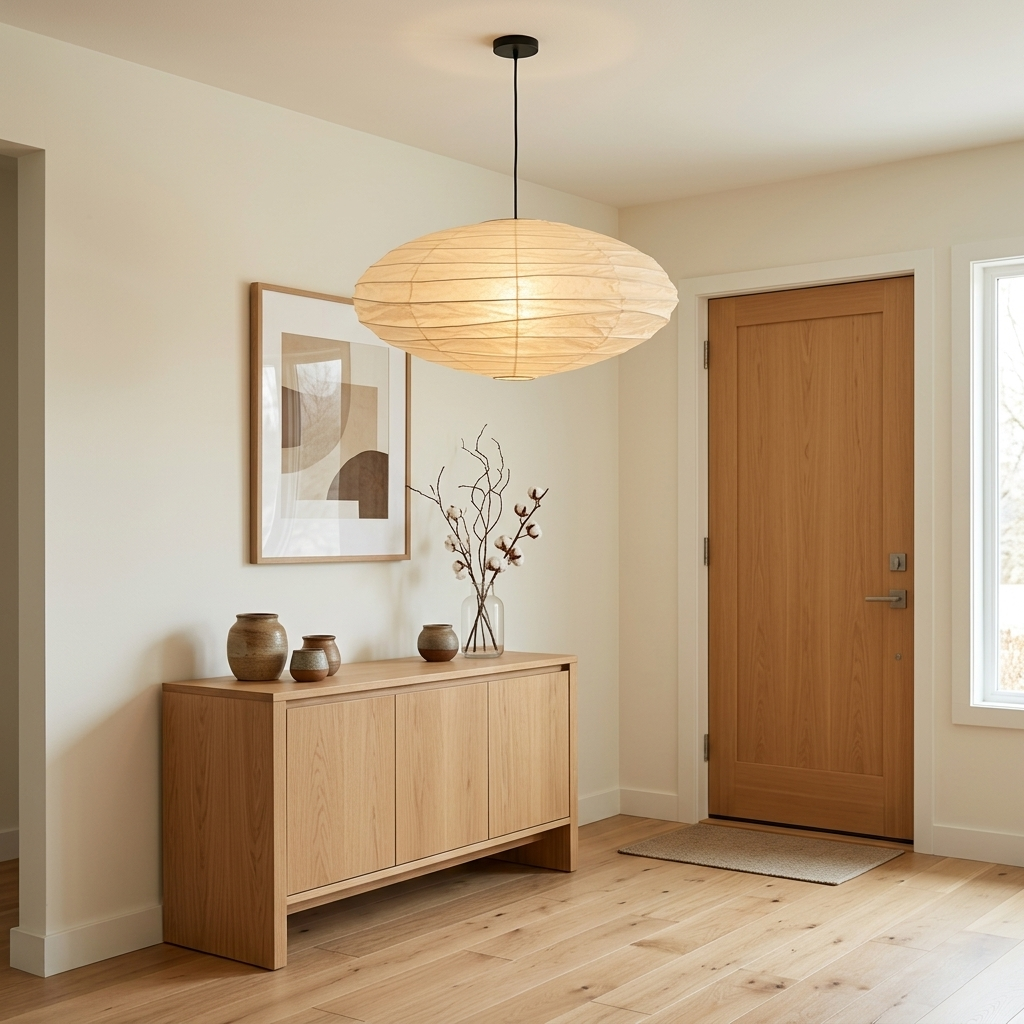 Washi Paper EN Akari Pendant Light